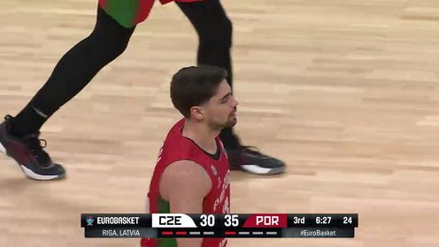 超低比分！62-50男篮欧锦赛-科塔23+18+4帽 葡萄牙力克捷克