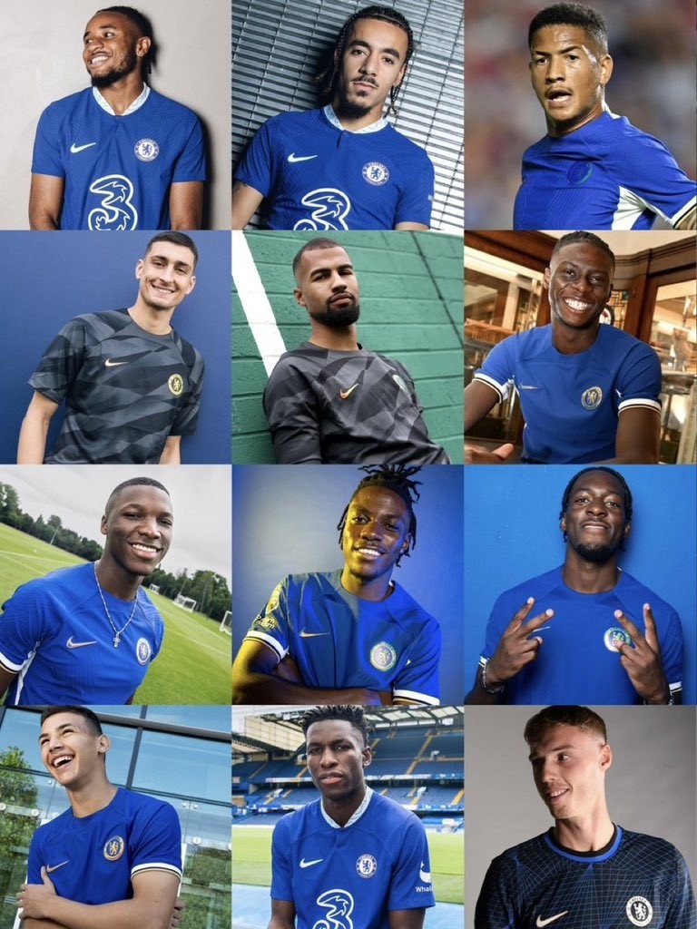 铁饭碗⁉️切尔西队内长约：18人2030年后才到期，基本5年起步